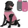 cyeollo 2 Pack Dog Sweater Fleece Vest Pullover Dog Sweatshirt Reflective by CYEOLLO