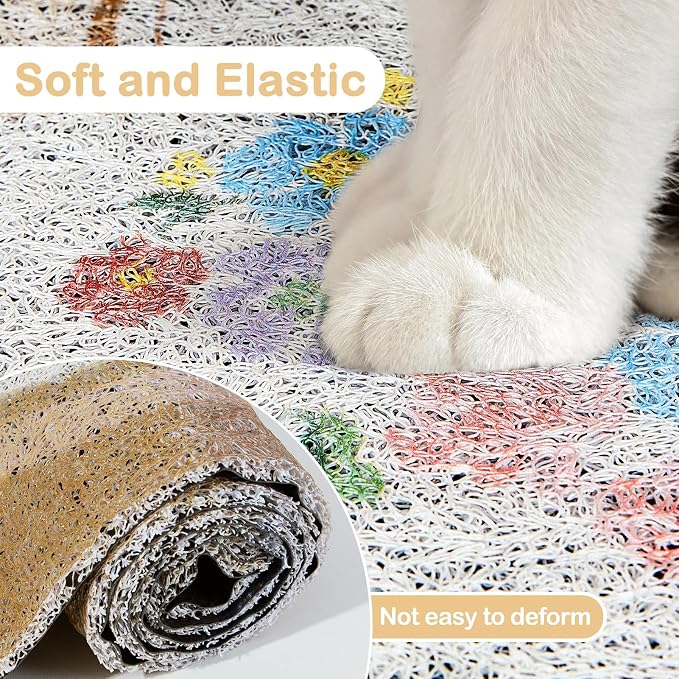 Glittme Premium Cat Litter Mat 33"x22" - Image 4
