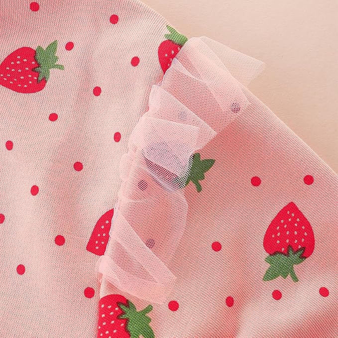 Bumeex Toddler Girl Sweatshirt Clothes Outfit, Cotton Crewneck Christmas - Image 4