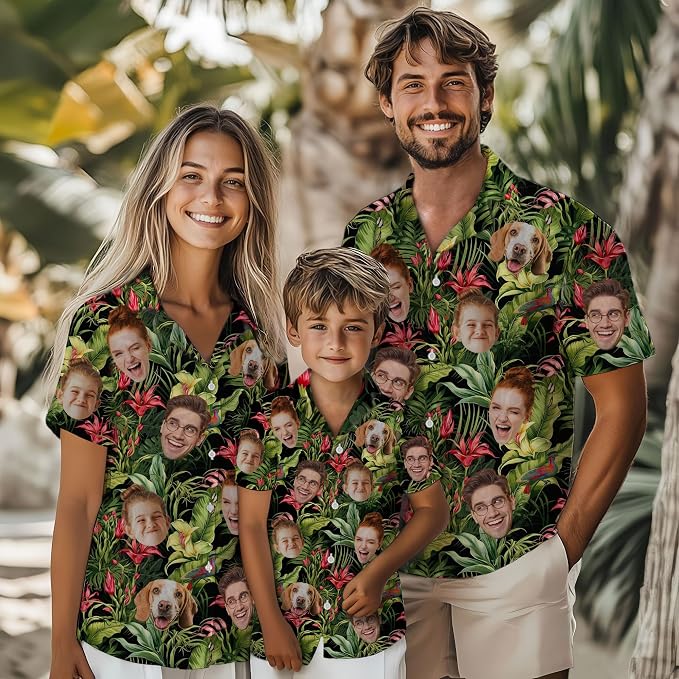 Custom Hawaiian Shirt with Face - Image 5