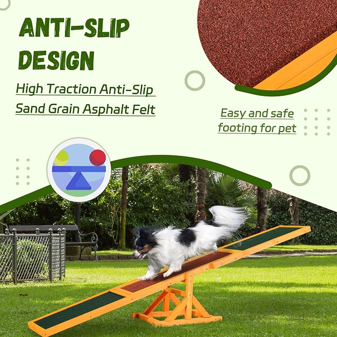 71" Dog Agility Seesaw - Image 4