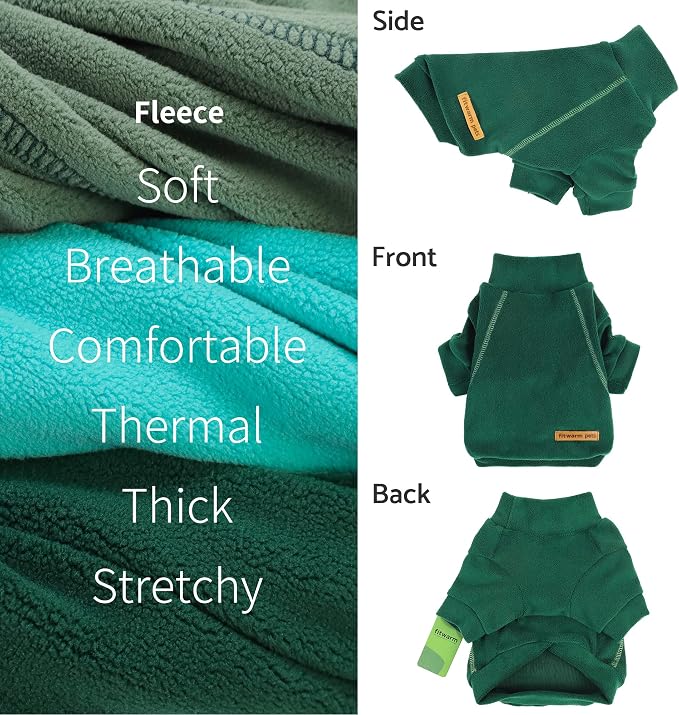 Fitwarm 3 Pack Fleece Sweater, Turtleneck Sweatshirt, Winter Clothes - Image 5