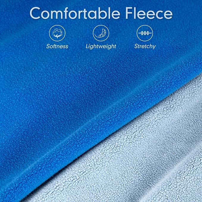 cyeollo 2 Pack Fleece Dog Sweater Pullover Dog Sweatshirt Reflective - Image 4