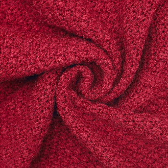 cyeollo Dog Sweater Warm Turtleneck Knitted Dog Christmas Sweaters - Image 9