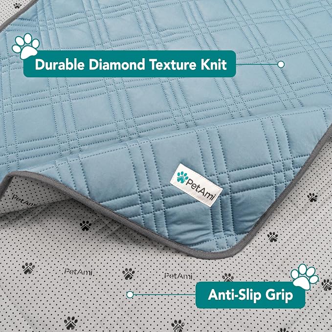 PetAmi Waterproof Cooling Mat for Dog, Premium Pet Cooling Blanket for Bed Crate - Image 4