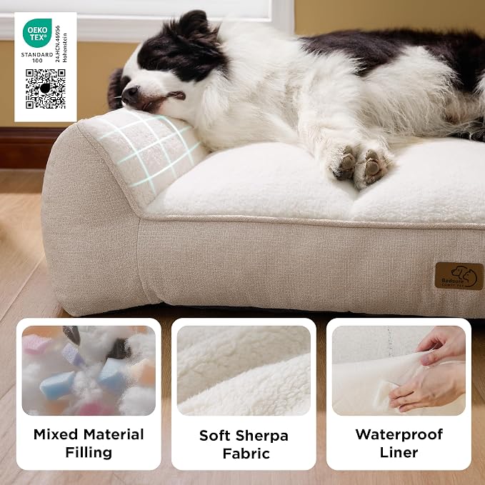 Bedsure SupportMax™ Orthopedic Dog Beds Large Sized Dog - Image 5