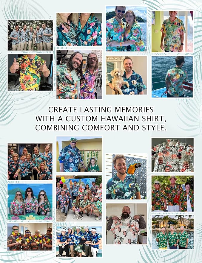 Custom Hawaiian Shirt with Face - Image 6