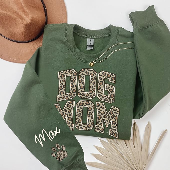 moonloom Dog Mom Sweatshirt, Animal Lover Gift, Custom crewneck - Image 7