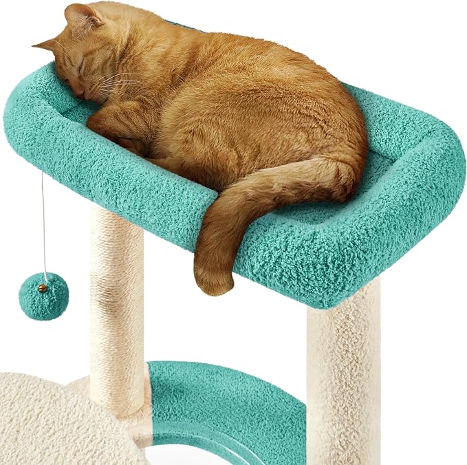 Yaheetech Cat Tree, 35.5in Cat Tower - Image 7