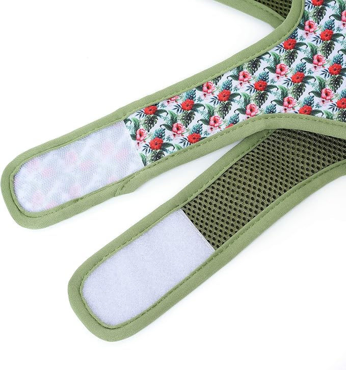 Mile High Life Dog Harness, Air Mesh Floral Vest Harness - Image 6