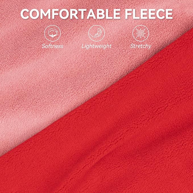 cyeollo 2 Pack Small Fleece Dog Sweater Stretchy Pullover Soft Dog Jacket - Image 3