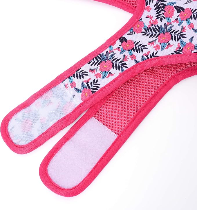 Mile High Life Dog Harness, Air Mesh Floral Vest Harness - Image 9