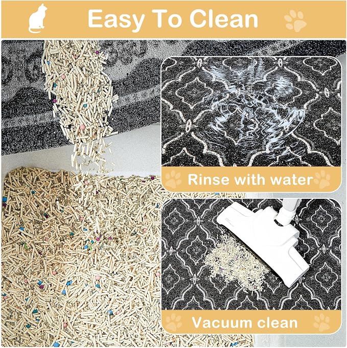 Glittme Premium Cat Litter Mat 24"x15" - Image 7