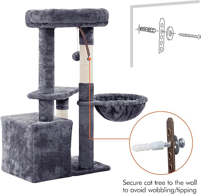 Yaheetech 34.5in Scratching Post, Cat Scratchers - Image 8