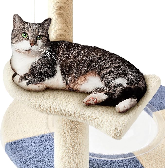Yaheetech Cat Tree, 35.5in Cat Tower - Image 7