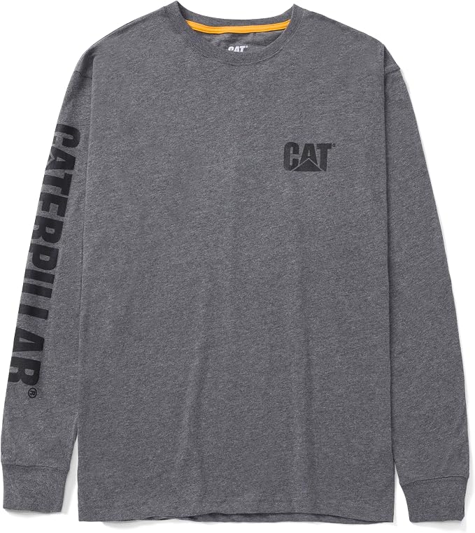 Caterpillar Trademark Banner Long Sleeve Tee Shirts - Image 5