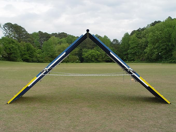Rubber Surface Dog Agility 7' A-Frame, On-Wheel Interface Ready - Image 2