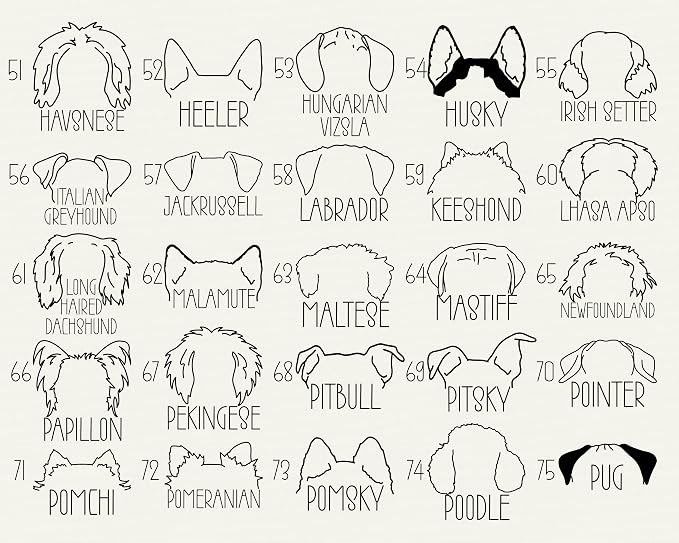 Custom Dog Ears Sweatshirt Personalized Dog Mom Sweatshirt Women Gifts Puppy - Image 6