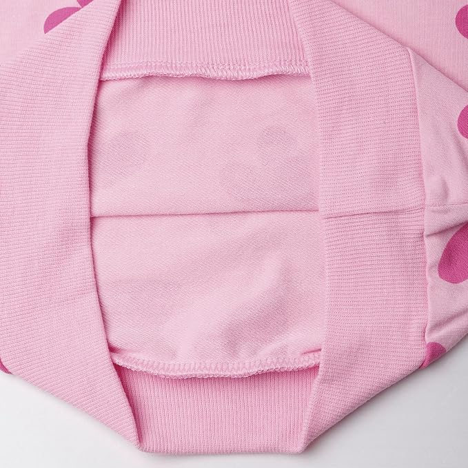 Little Girls Unicorn Outfits 2 Piece Kids Ruffle Sleeve Sweatshirt + Leggings - Image 7