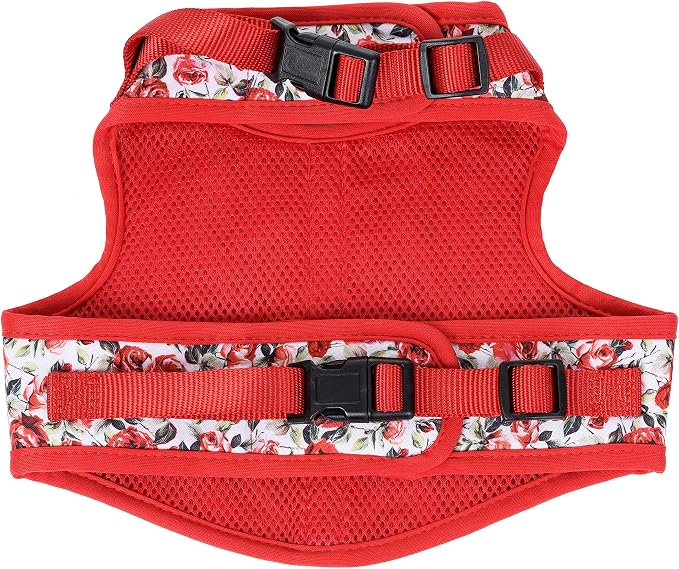 Mile High Life Dog Harness, Air Mesh Floral Vest Harness - Image 4