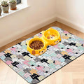 Pet Feeding Mat for Floors Waterproof Dog Mat for Food and Water Absorbent by Unknown