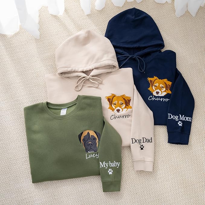 Chillever Personalized Embroidery Sweatshirt - Image 4