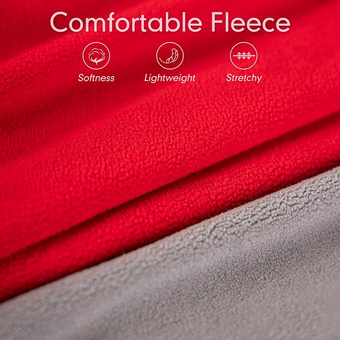 cyeollo 2 Pack Dog Sweater Sweatshirt Stretchy Fleece Vest Pullover Dog Jacket - Image 4