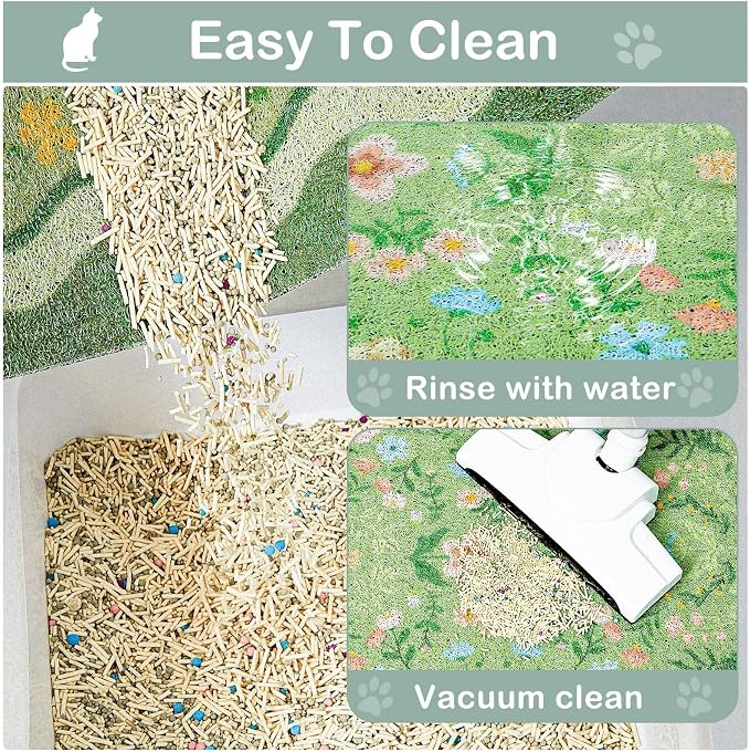 Glittme Premium Cat Litter Mat 33"x22" - Image 7