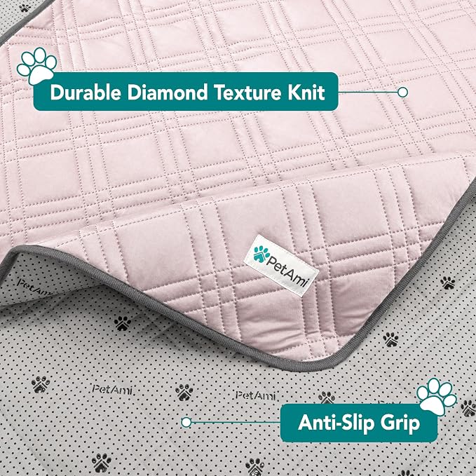 PetAmi Waterproof Cooling Mat for Dog, Premium Pet Cooling Blanket for Bed Crate - Image 3