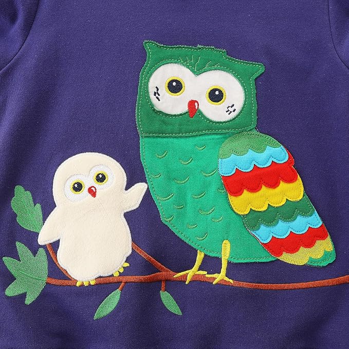 Bumeex Toddler Girl Sweatshirt Clothes Outfit, Cotton Crewneck Christmas - Image 2