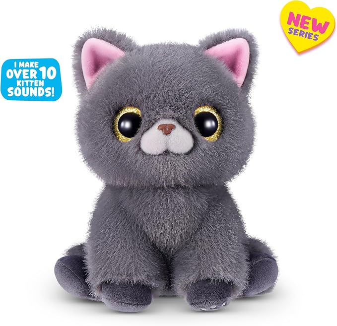Pets Alive Smitten Kittens Series 2 by ZURU – Interactive Plush Cat Toy - Image 9