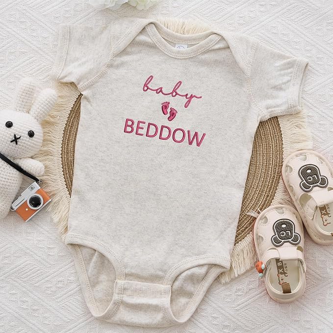 COUPLEHOODIES Personalized Baby Onesie Bodysuit – Custom Embroidery Gift - Image 6