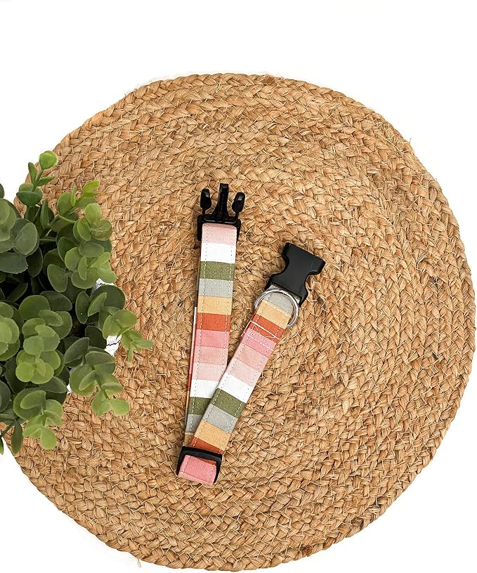 Boho Stripe Dog Collar - Image 4