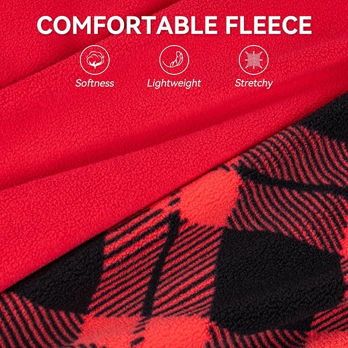 cyeollo 2 Pack Small Dog Christmas Sweater, Soft Stretchy Fleece Vest - Image 4