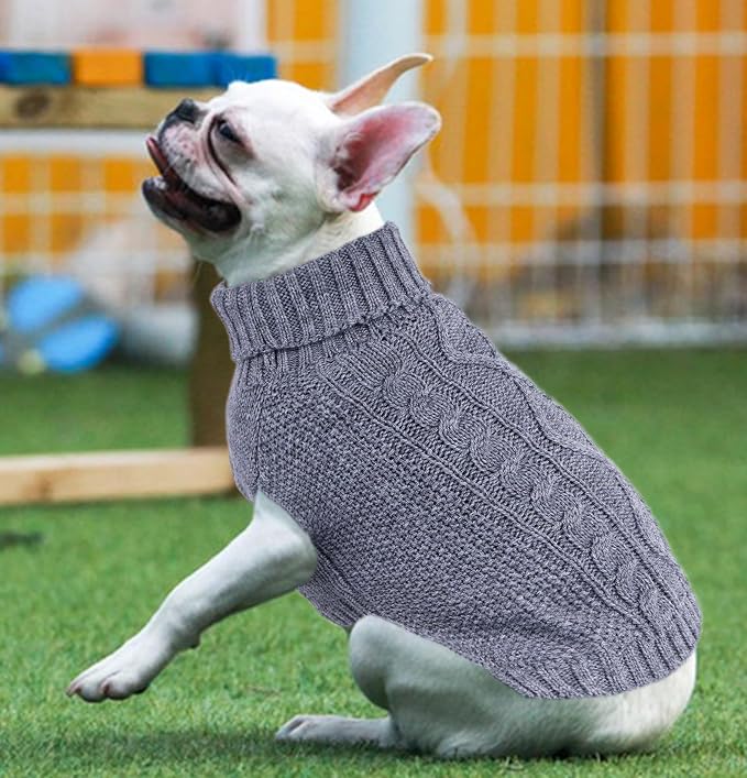 XS Dog Sweater Dog Clothes for Small Dogs Winter Chihuahua Clothes Warm Small - Image 2