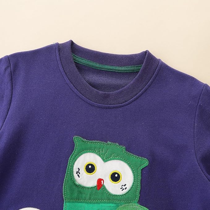 Bumeex Toddler Girl Sweatshirt Clothes Outfit, Cotton Crewneck Christmas - Image 4