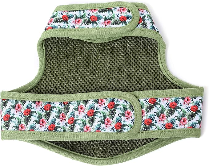 Mile High Life Dog Harness, Air Mesh Floral Vest Harness - Image 4