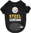 NFL PITTSBURGH STEELERS RAGLAN JERSEY "Steel Curtain" by PETSFIRST