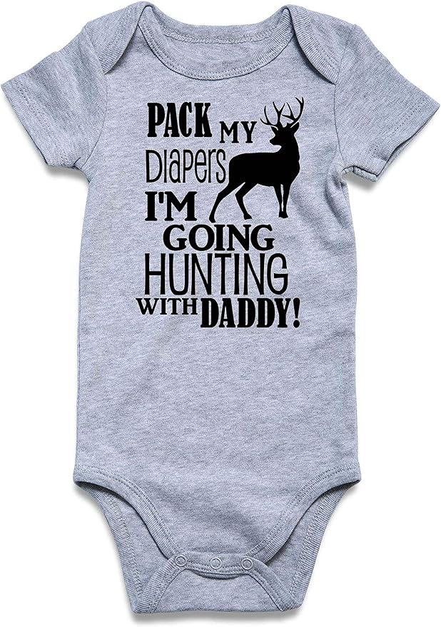 UNIFACO Unisex Baby Funny Saying Outfit Short and Long Sleeve Bodysuits Romper by UNIFACO