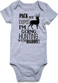 UNIFACO Unisex Baby Funny Saying Outfit Short and Long Sleeve Bodysuits Romper by UNIFACO