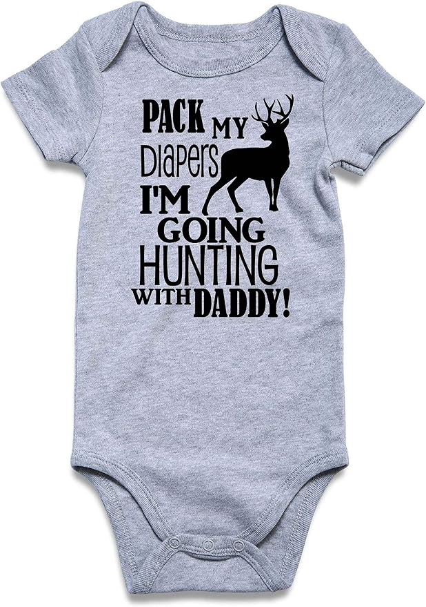 UNIFACO Unisex Baby Funny Saying Outfit Short and Long Sleeve Bodysuits Romper by UNIFACO