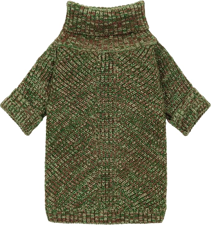 Fitwarm Knitted Turtleneck Dog Sweater, Thermal Dog Winter Clothes by Fitwarm
