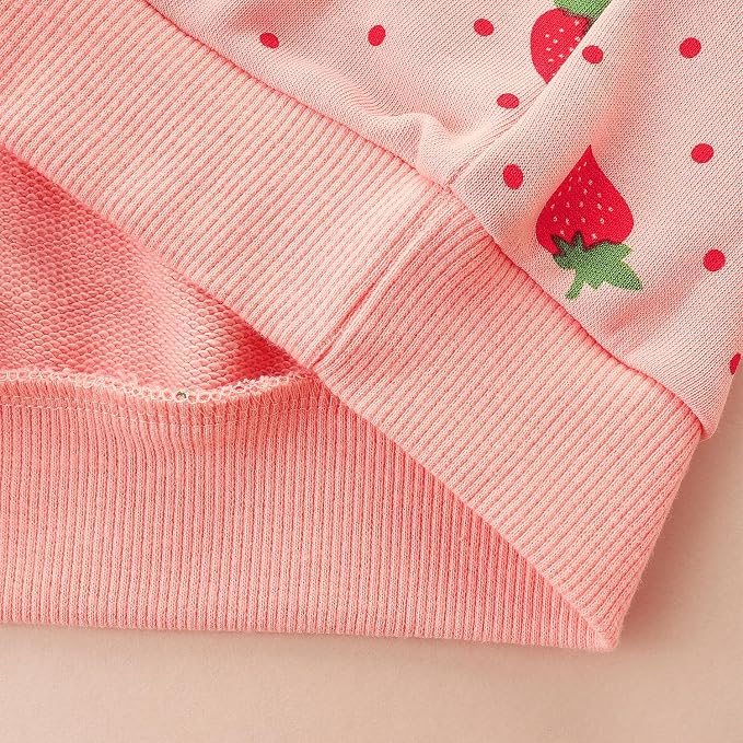 Bumeex Toddler Girl Sweatshirt Clothes Outfit, Cotton Crewneck Christmas - Image 6