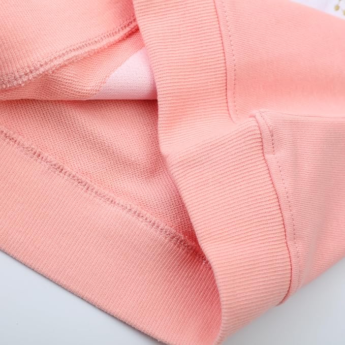RETSUGO Toddler Baby Girls Sweatshirts Casual Pullover Crewneck Winter Long - Image 6