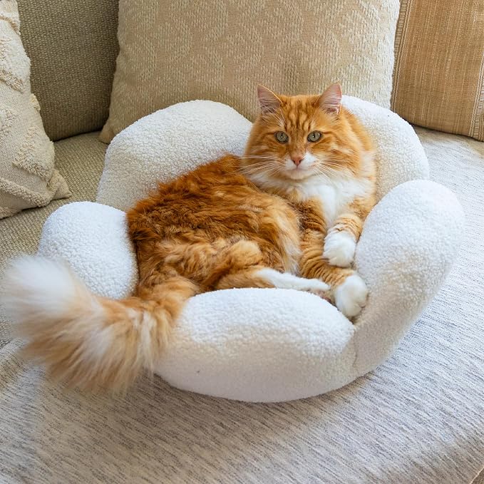Catstages Purrfect Petals Flower Cat Bed - Image 7