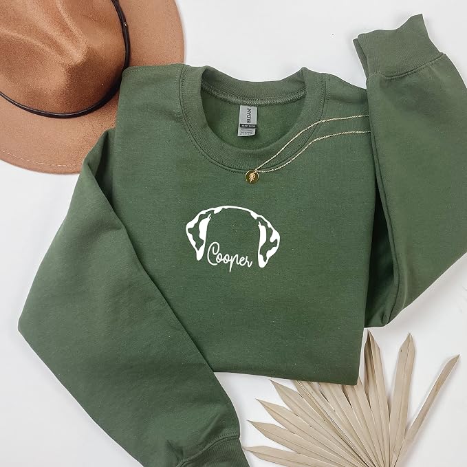 moonloom Dog Mom Sweatshirt, Animal Lover Gift, Custom crewneck - Image 4