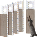 4 Pcs 15 Inch Door Hanging Cat Scratcher Cardboard Cat Scratching Board by Dansydaisy