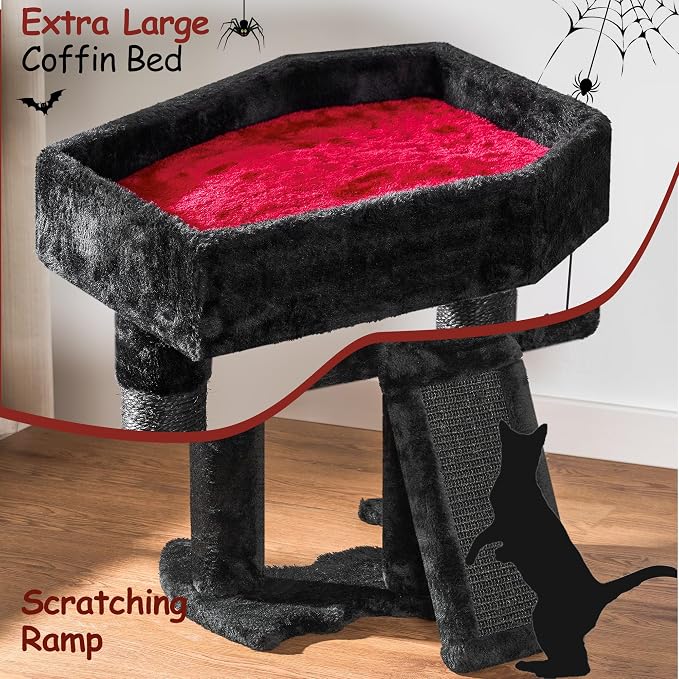 BEWISHOME Cat Tree Tower for Indoor Gothic Cat Trees - Image 7