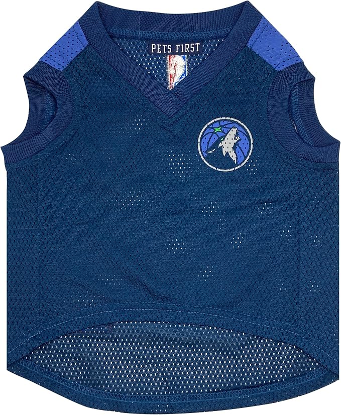 Pets First NBA Minnesota Timberwolves Dog Jersey, Medium- Tank Top Basketball - Image 2