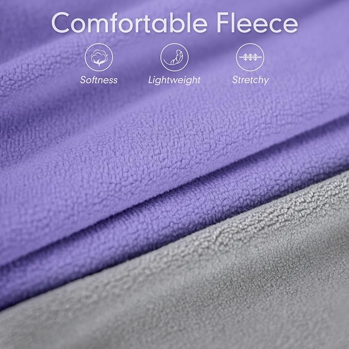 cyeollo 2 Pack Fleece Dog Sweater Pullover Sweatshirt Reflective Lightweight - Image 3